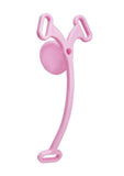 Blueline Piss-Thru Flying "V" Male to Female No Nub Feminizer Transformation Device - Pink