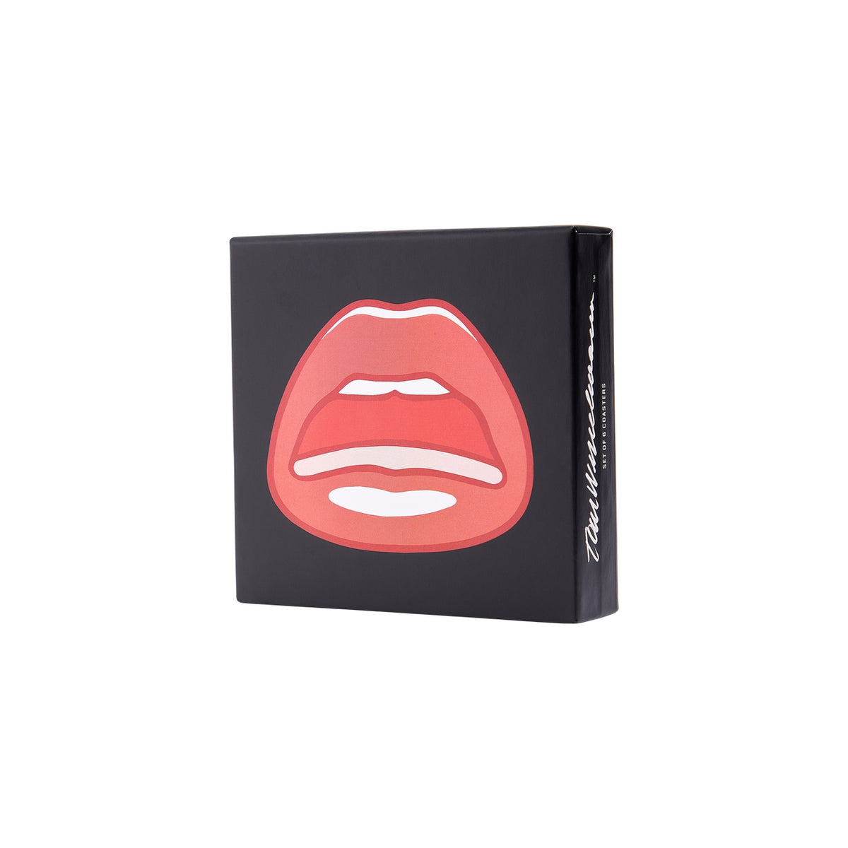 Tom Wesselmann Mouth Rubber Coasters, Set of 6