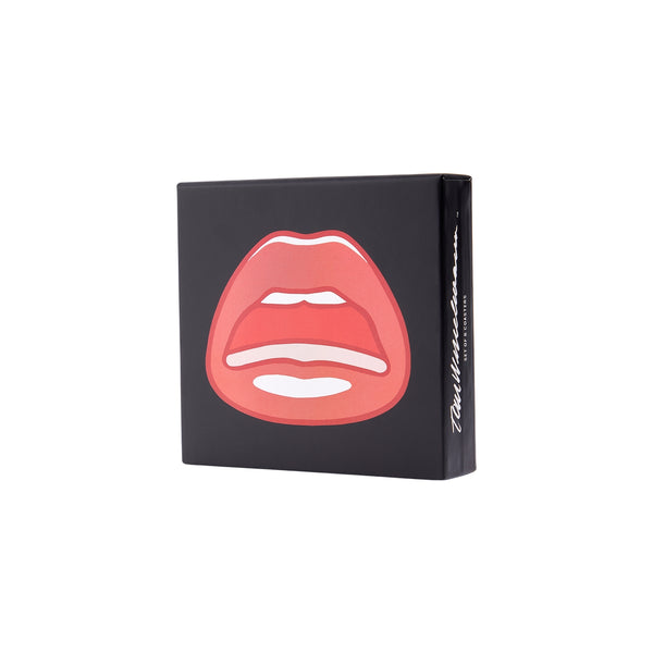 Tom Wesselmann Mouth Rubber Coasters, Set of 6