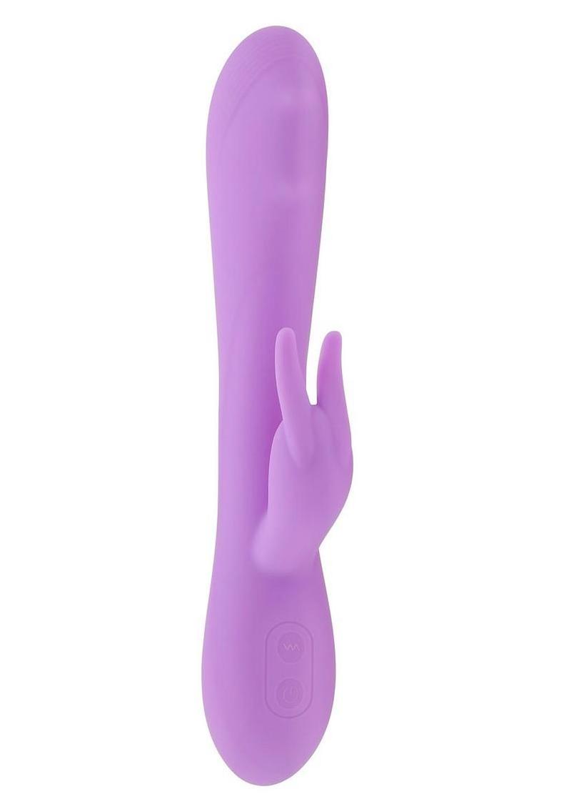 Bead The Way Rechargeable Silicone Rabbit Vibrator - Pink
