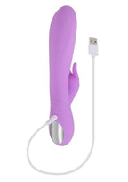 Bead The Way Rechargeable Silicone Rabbit Vibrator - Pink