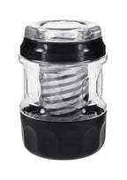Playboy Spring Fling Rechargeable Stroker - Clear/Black