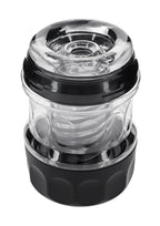 Playboy Spring Fling Rechargeable Stroker - Clear/Black