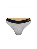 BIKE Active Thong - Light Grey