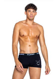 Playboy Men's Tuxedo Boxer Brief - Black/White