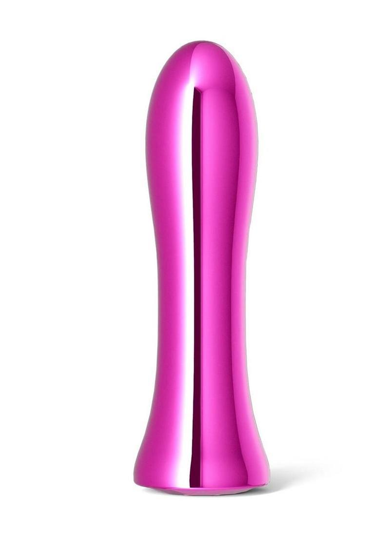 INYA Shimmer Rechargeable Steel Vibrator - Pink