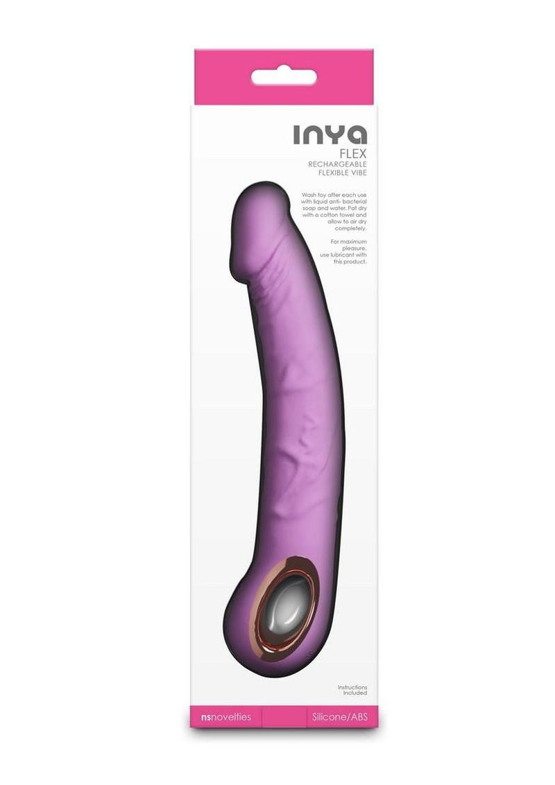 INYA Flex Rechargeable Silicone Flexible Vibrator - Pink
