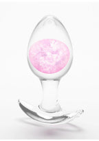 Cosmic Glams Silicone Anal Plug - Medium - Pink