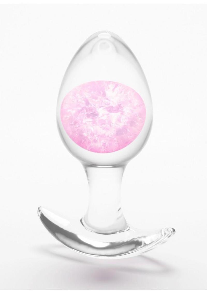 Cosmic Glams Silicone Anal Plug - Medium - Pink