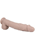 Pleasure Measure Silicone Dildo 11in - Vanilla