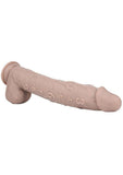 Pleasure Measure Silicone Dildo 11in - Vanilla