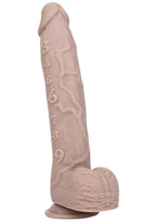 Pleasure Measure Silicone Dildo 11in - Vanilla