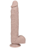 Pleasure Measure Silicone Dildo 9in - Vanilla