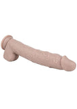 Pleasure Measure Silicone Dildo 9in - Vanilla