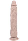 Pleasure Measure Silicone Dildo 9in - Vanilla