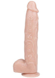 Pleasure Measure PVC Dildo 11in - Vanilla