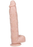 Pleasure Measure PVC Dildo 11in - Vanilla