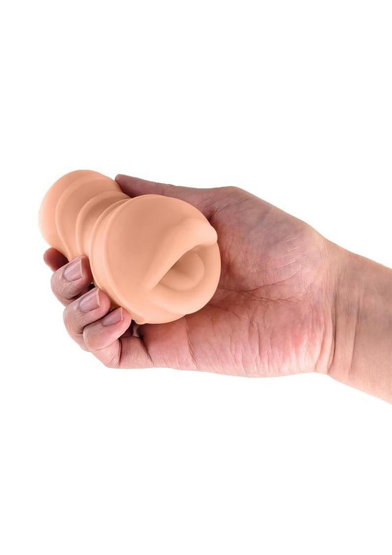 Pocket Pals Stroker - Mouth - Caramel