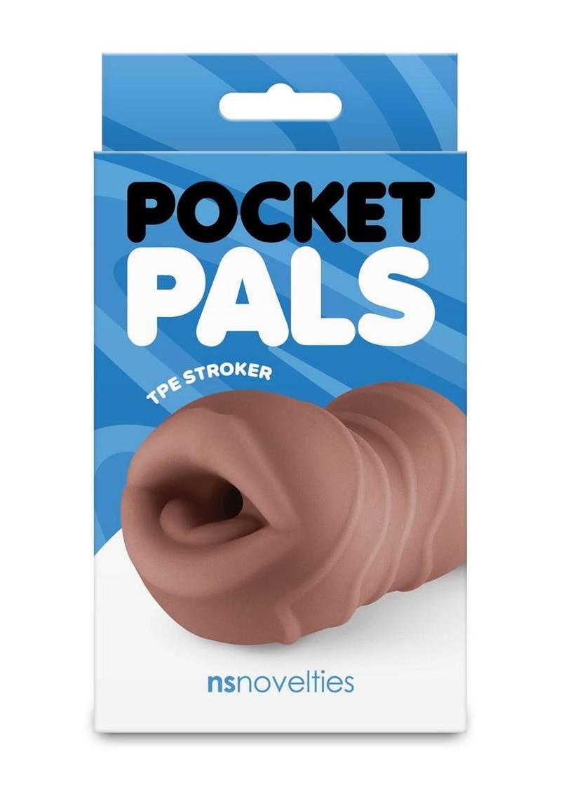 Pocket Pals Stroker - Mouth - Chocolate