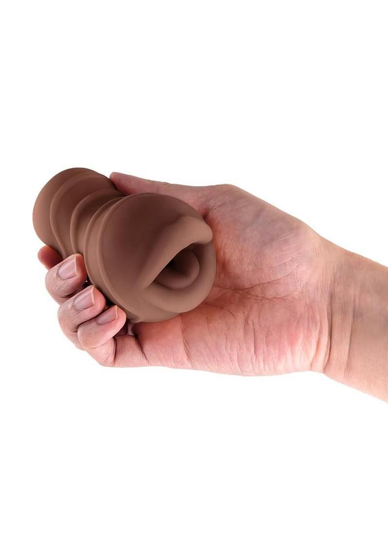 Pocket Pals Stroker - Mouth - Chocolate
