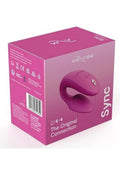 We-Vibe Sync 2nd Generation Rechargeable Silicone Couples Vibrator with Remote Control - Rose