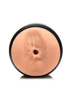 Mistress Vibrating Double Shot Rechargeable Masturbator - Pussy & Ass - Vanilla/Black