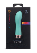 Nu Sensuelle Lynx Rechargeable Silicone Bullet with Nitro Motor - Tiffany Blue