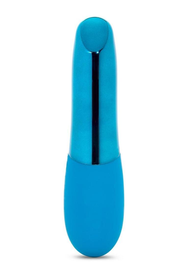 Nu Sensuelle Nikita Rechargeable Silicone Bullet with Nitro Motor - Deep Turquoise