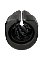 Arcwave Zing Rechargeable Silicone Vibrating Half Sleeve Dual Motor Masturbator - Black