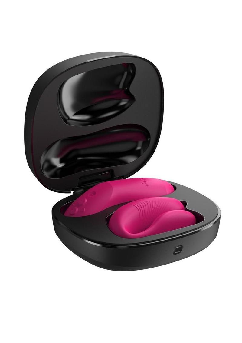 We-Vibe Chorus Rechargeable Silicone Couples Vibrator with Remote Control - Electric Pink