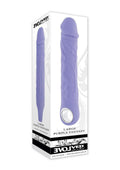 Large Purple Fantasy Rechargeable Silicone Vibrator