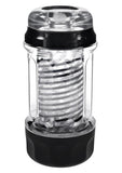 Playboy Spring Fling Rechargeable Stroker - Large - Clear/Black