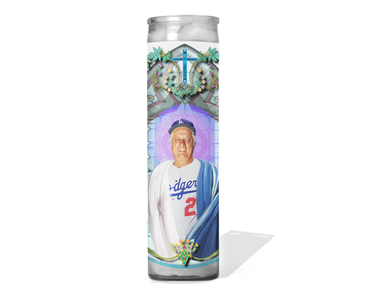 Tommy Lasorda Celebrity Prayer Candle