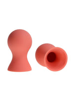 Sex & Mischief Peaches 'n CreaMe Silicone Nipple Suckers - Orange