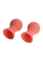 Sex & Mischief Peaches 'n CreaMe Silicone Nipple Suckers - Orange