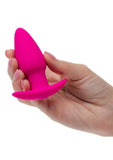 Basic Essentials Rechargeable Silicone Tapered Probe - Pink