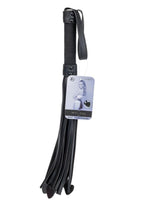 Nocturnal Collection Heart Throb Flogger - Black