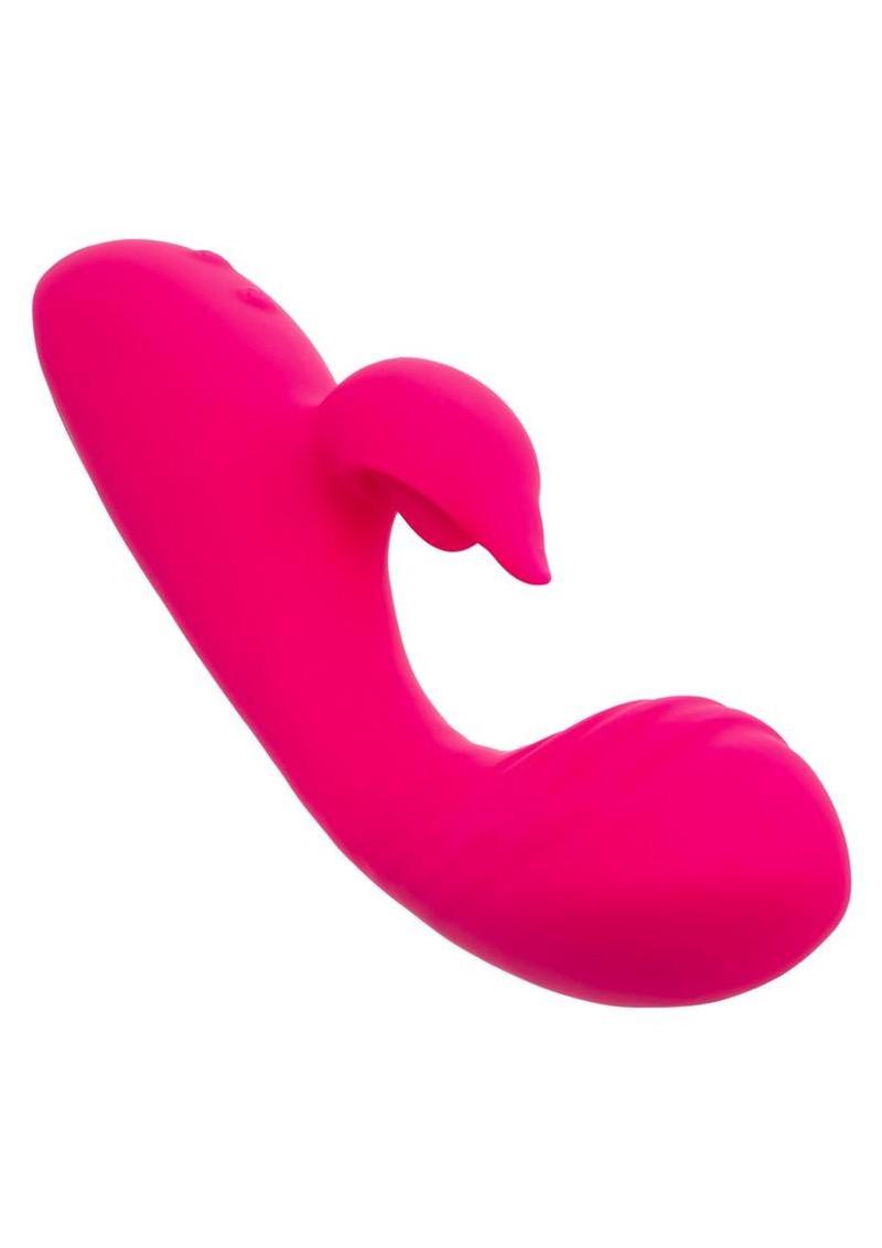 Rumbler Rumble Duo Rechargeable Silicone Rabbit Vibrator - Pink