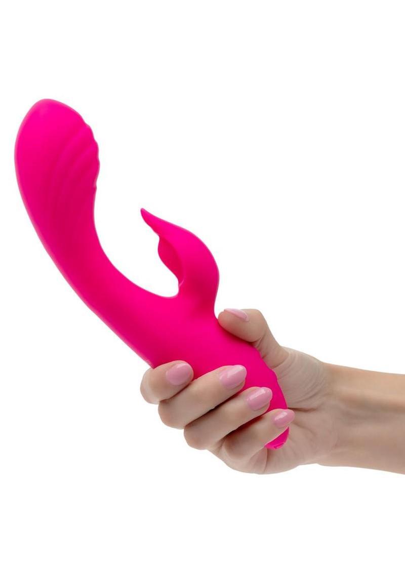 Rumbler Rumble Duo Rechargeable Silicone Rabbit Vibrator - Pink
