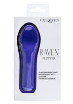 Raven Flutter Rechargeable Silicone Vibrator - Purple