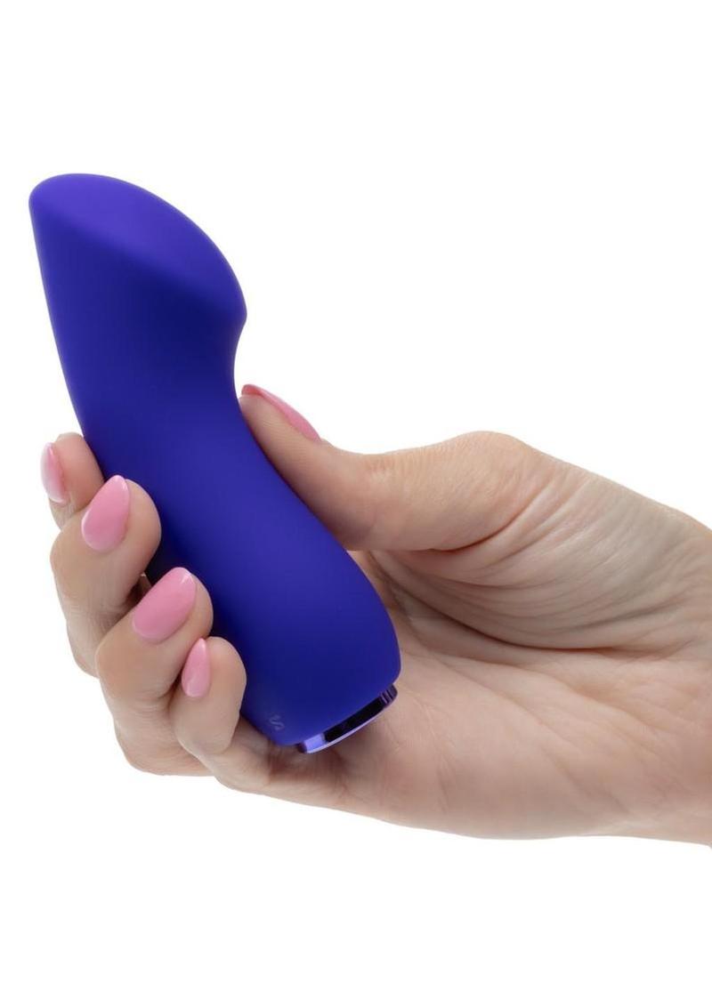 Raven G Pleaser Rechargeable Silicone Mini Vibrator - Purple