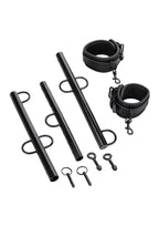Nocturnal Collection Spreader Bar with Cuffs - Black