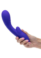 Rumbler Rumble G Rechargeable Silicone Dual Vibrator - Purple