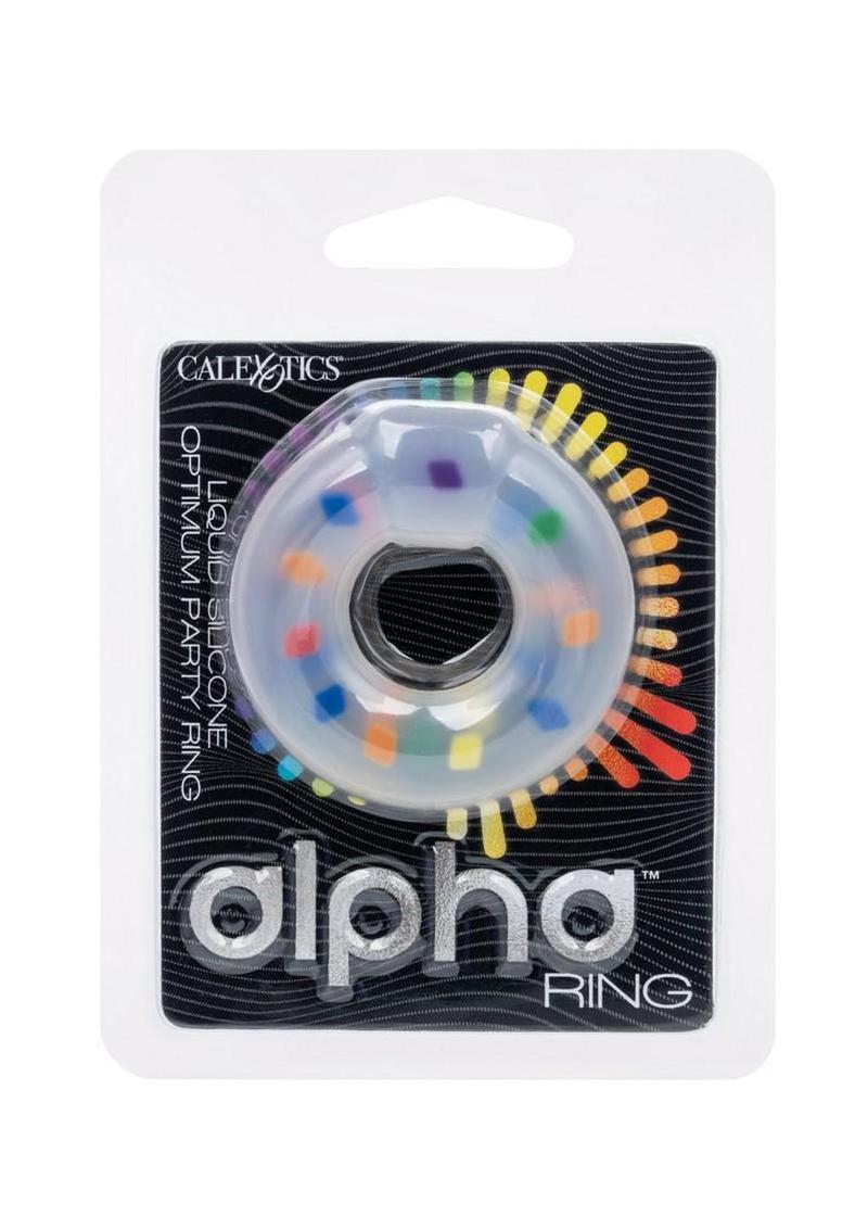 Alpha Liquid Silicone Optimum Party Ring - Multicolor