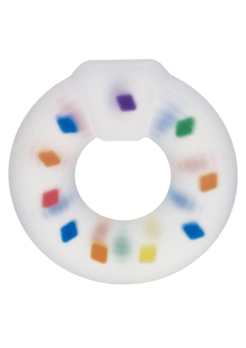 Alpha Liquid Silicone Optimum Party Ring - Multicolor