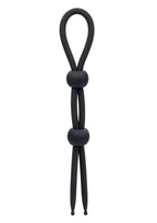 Alpha Liquid Silicone Dual Lasso - Black