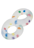Alpha Liquid Silicone Crazy 8 Party Ring - Multicolor