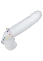 Alpha Liquid Silicone Crazy 8 Party Ring - Multicolor