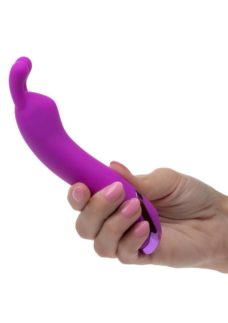 Kroma Turbo Rechargeable Silicone Bunny - Purple