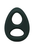 Rock Solid The Code Silicone Cock Ring with Bandana - Green/Black